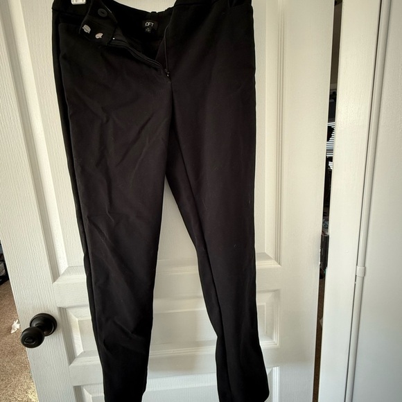 LOFT Charcoal Dress Pants - Picture 1 of 6